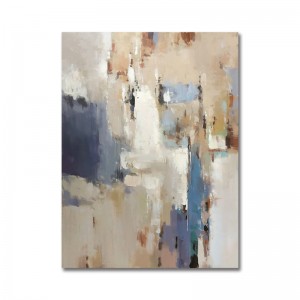 Vẽ tay trang trínhà kích thước lớn bức tranh tường đầy màu sắc trừu tượng vảinghệ thuật sơn dầu