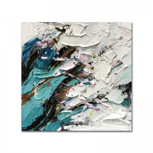 100% vẽ tay lớn Canvas Khách sạn Nhà hàng Trang trí Wall Art Tóm tắt Canvas Tranh cho Tường phòng khách